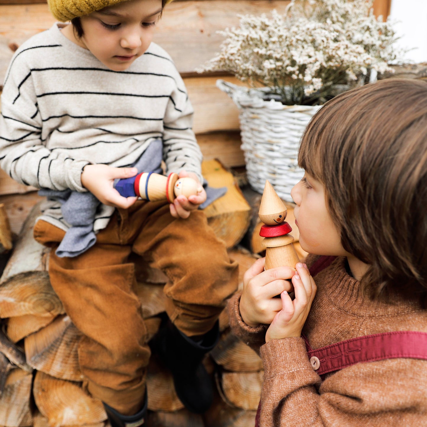 Wooden Story Stacking Toy Fig. No.07