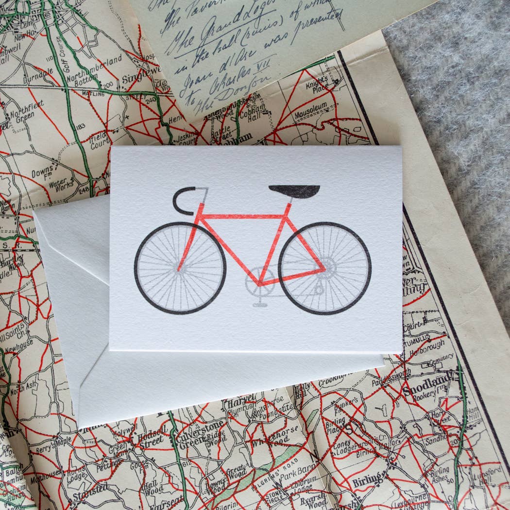 Sporty Happy Father's Day Card - Cycling Dad Card