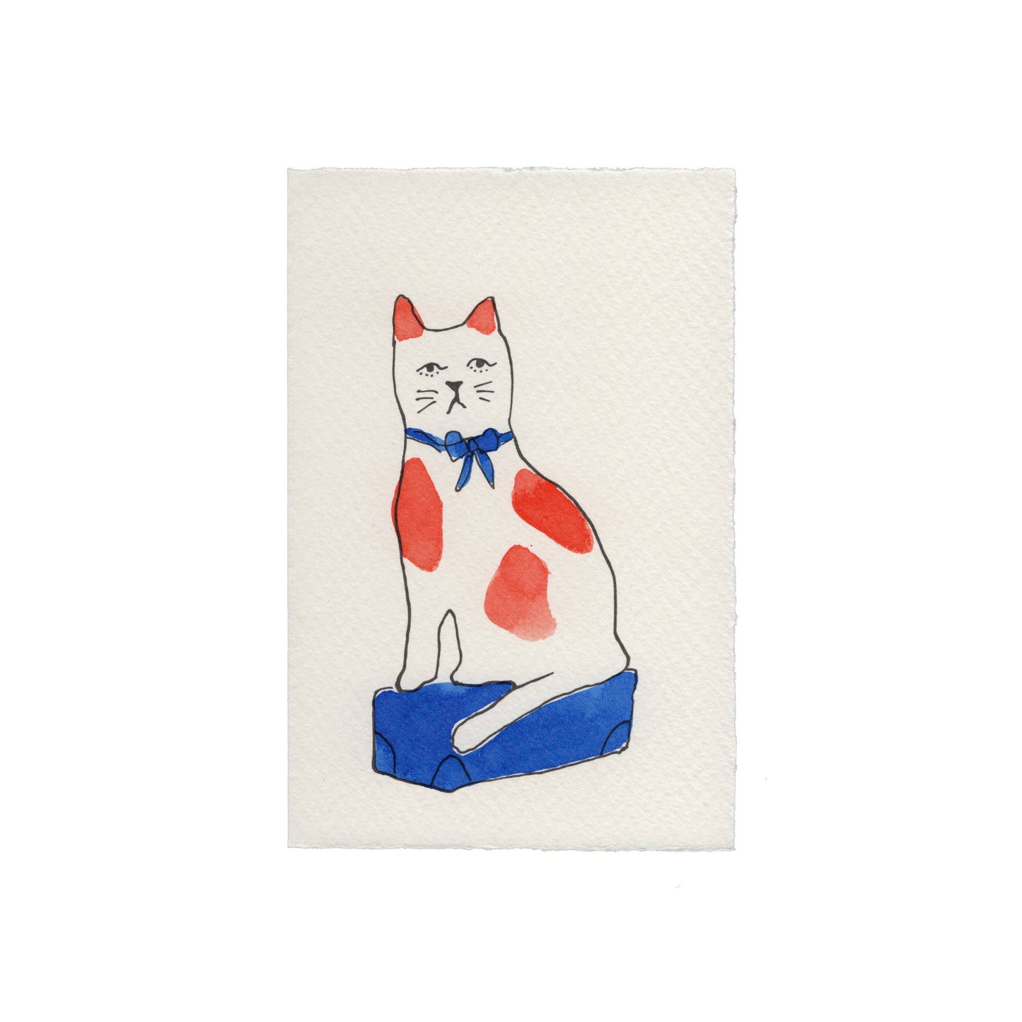 Scribble & Daub Cat Card