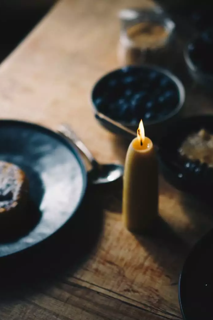Skär Organics Beeswax Stubby Taper Candles Large Box