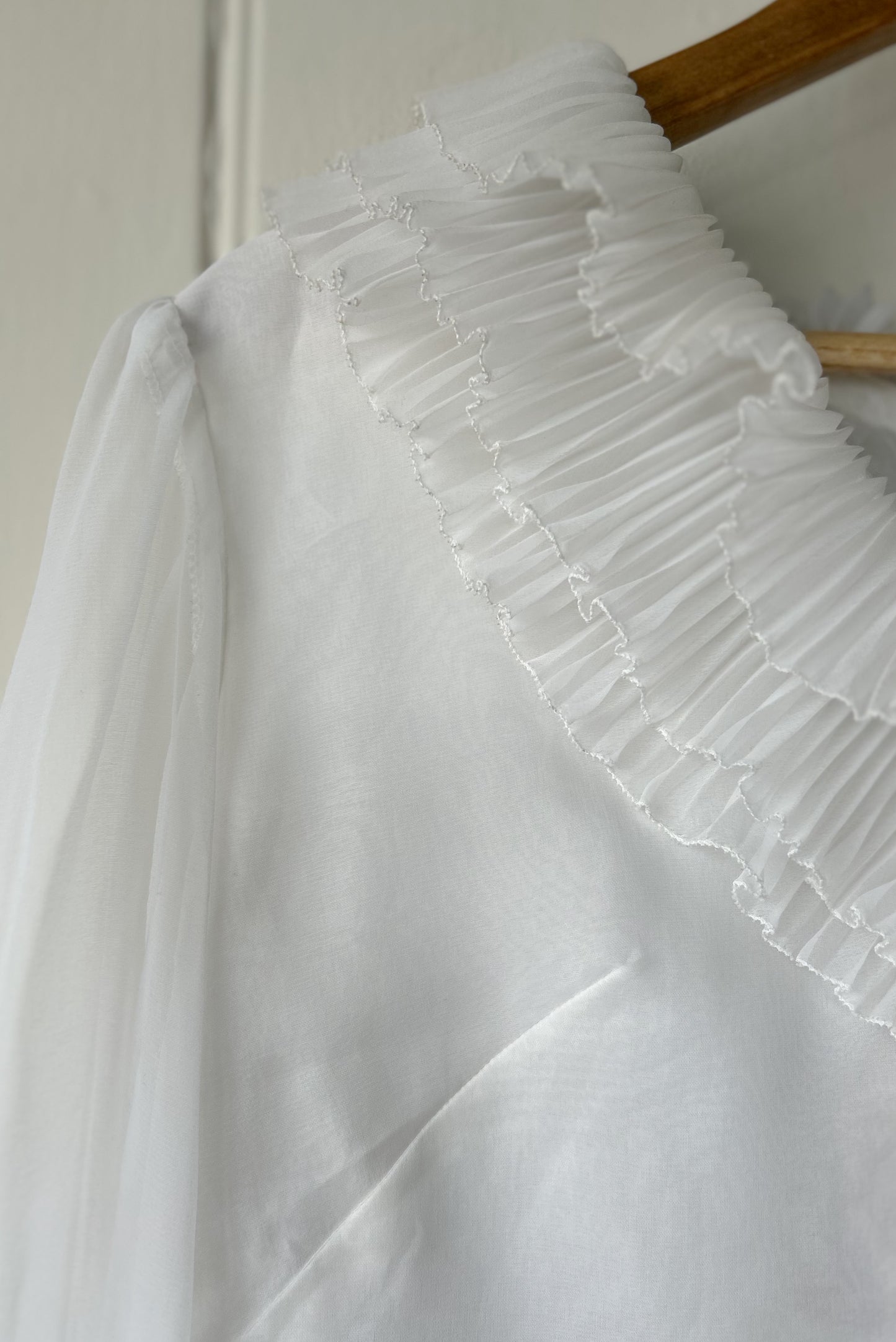 Edith Hart Ruffle Blouse