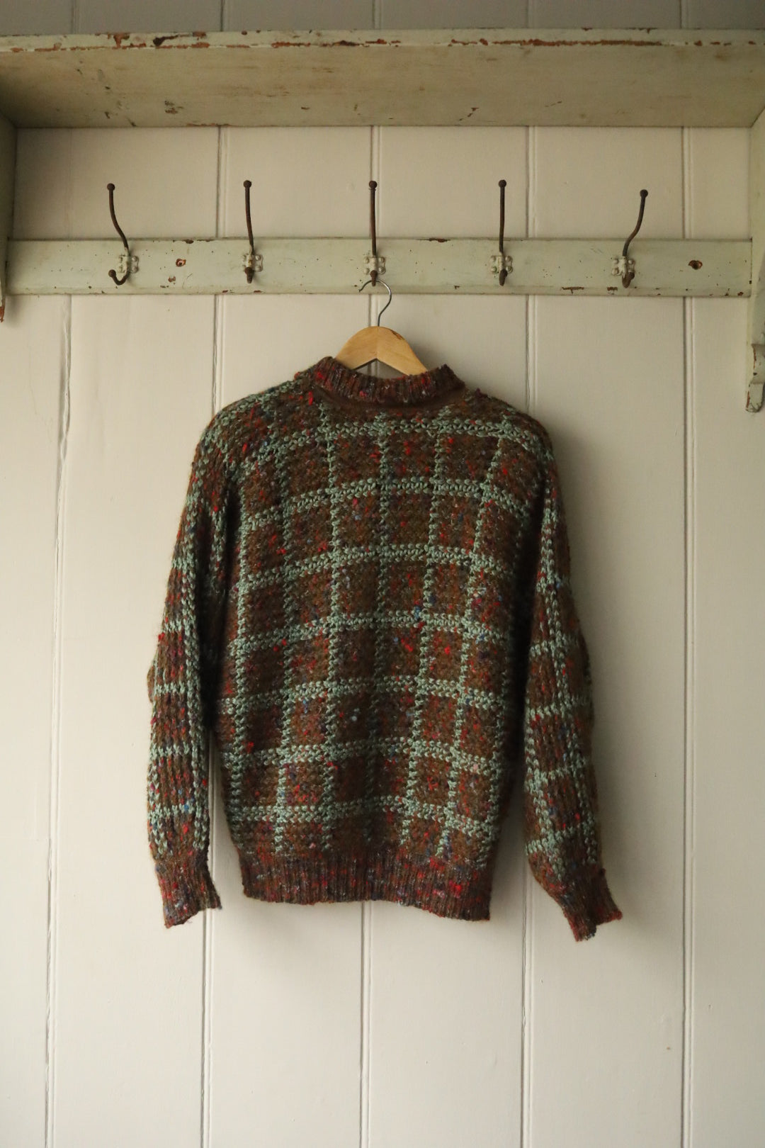 Batwing Fleck Turtleneck