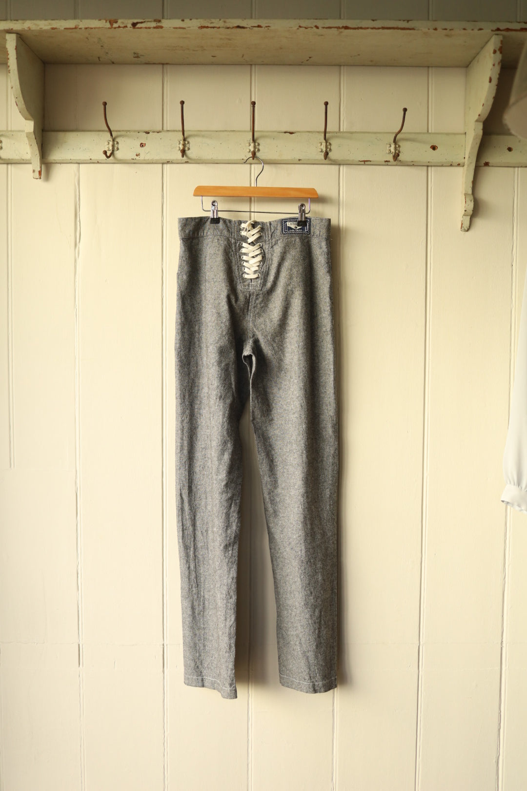 Laced detail trousers