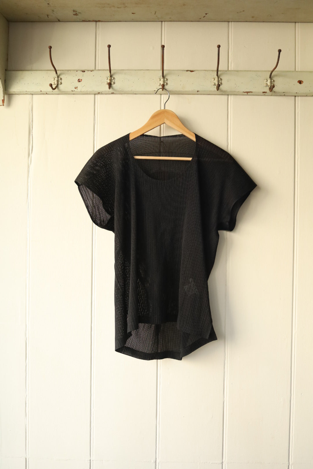 Pleats Please Mesh Top