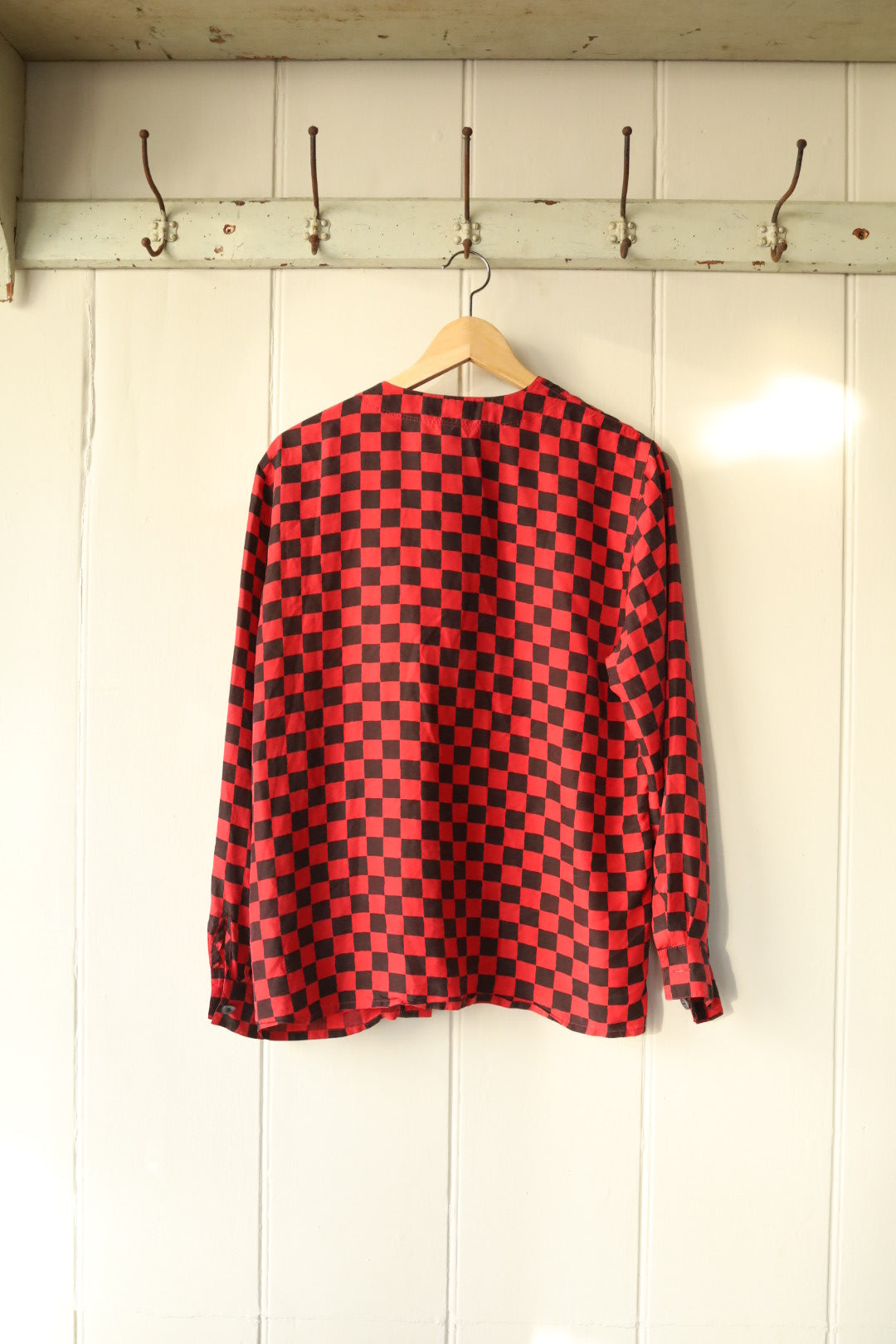 Silk Chequerboard Top