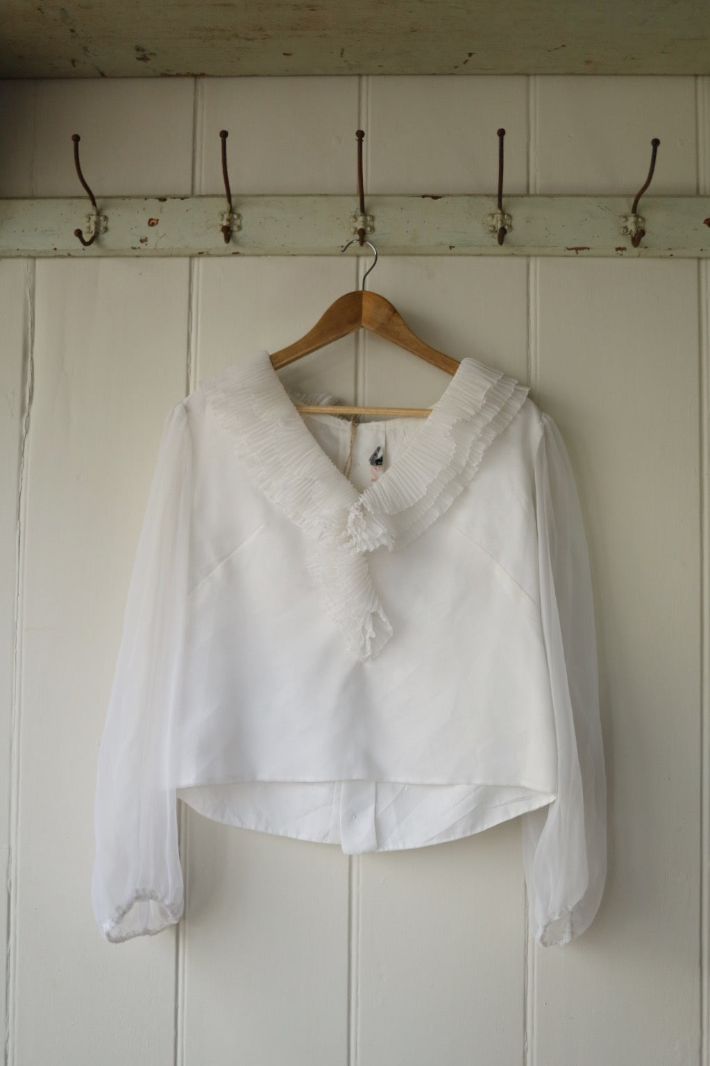 Edith Hart Ruffle Blouse
