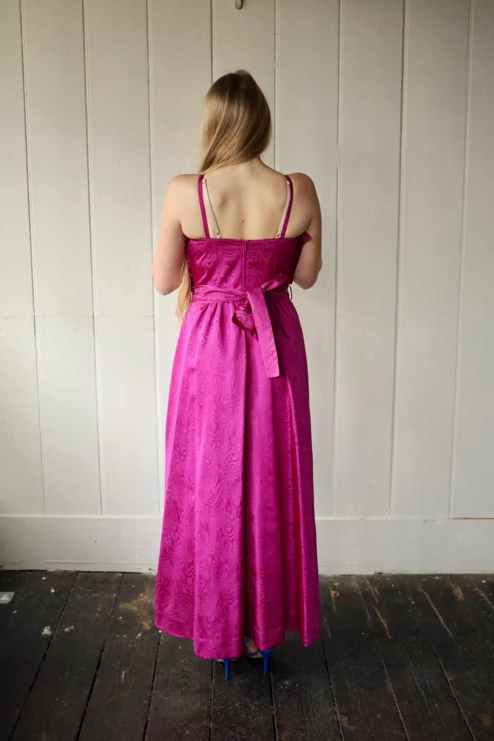 Vera Mont Shell Bodice Cocktail Dress
