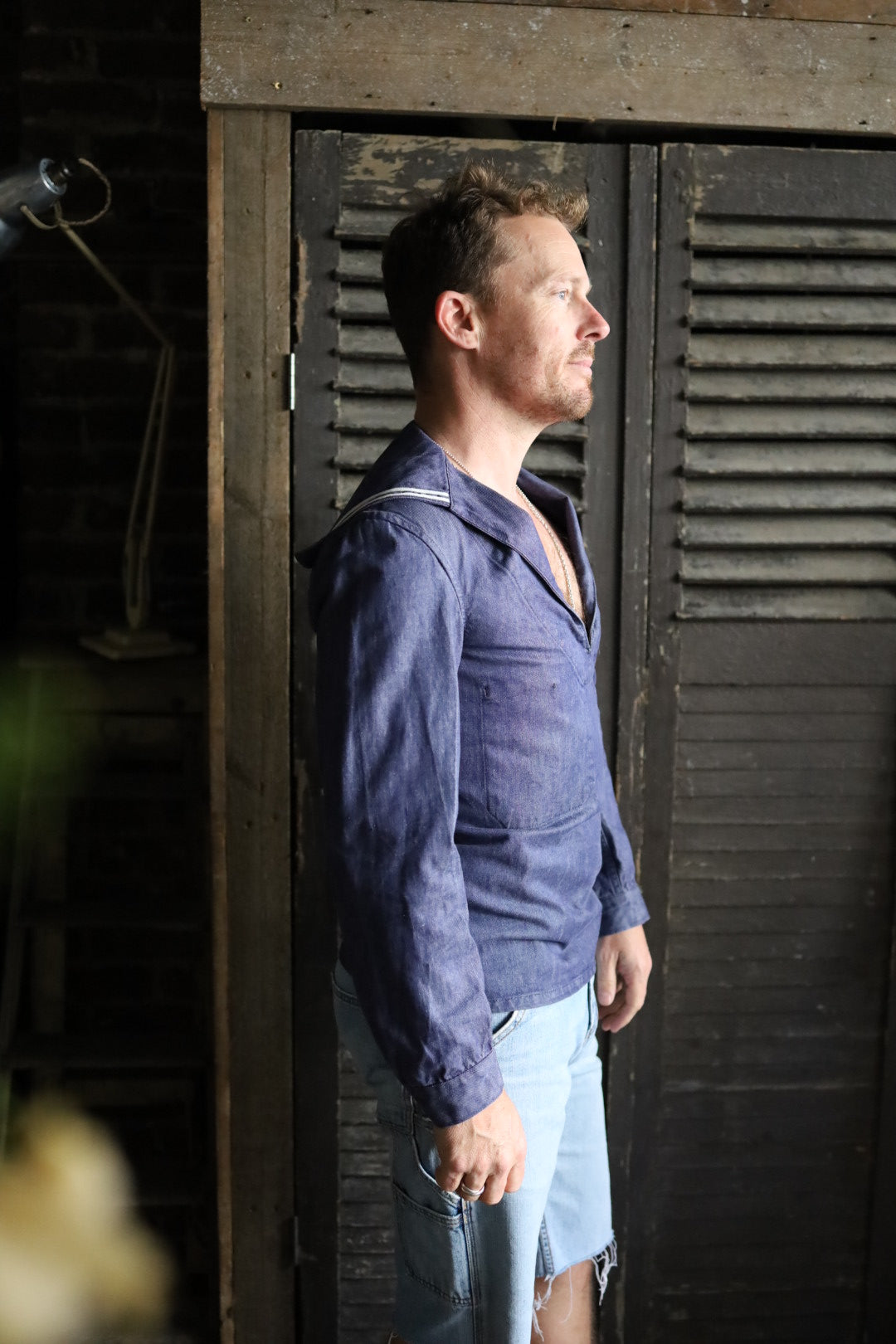 Marine Nationale Denim Sailors Smock
