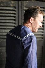 Load image into Gallery viewer, Marine Nationale Denim Sailors Smock