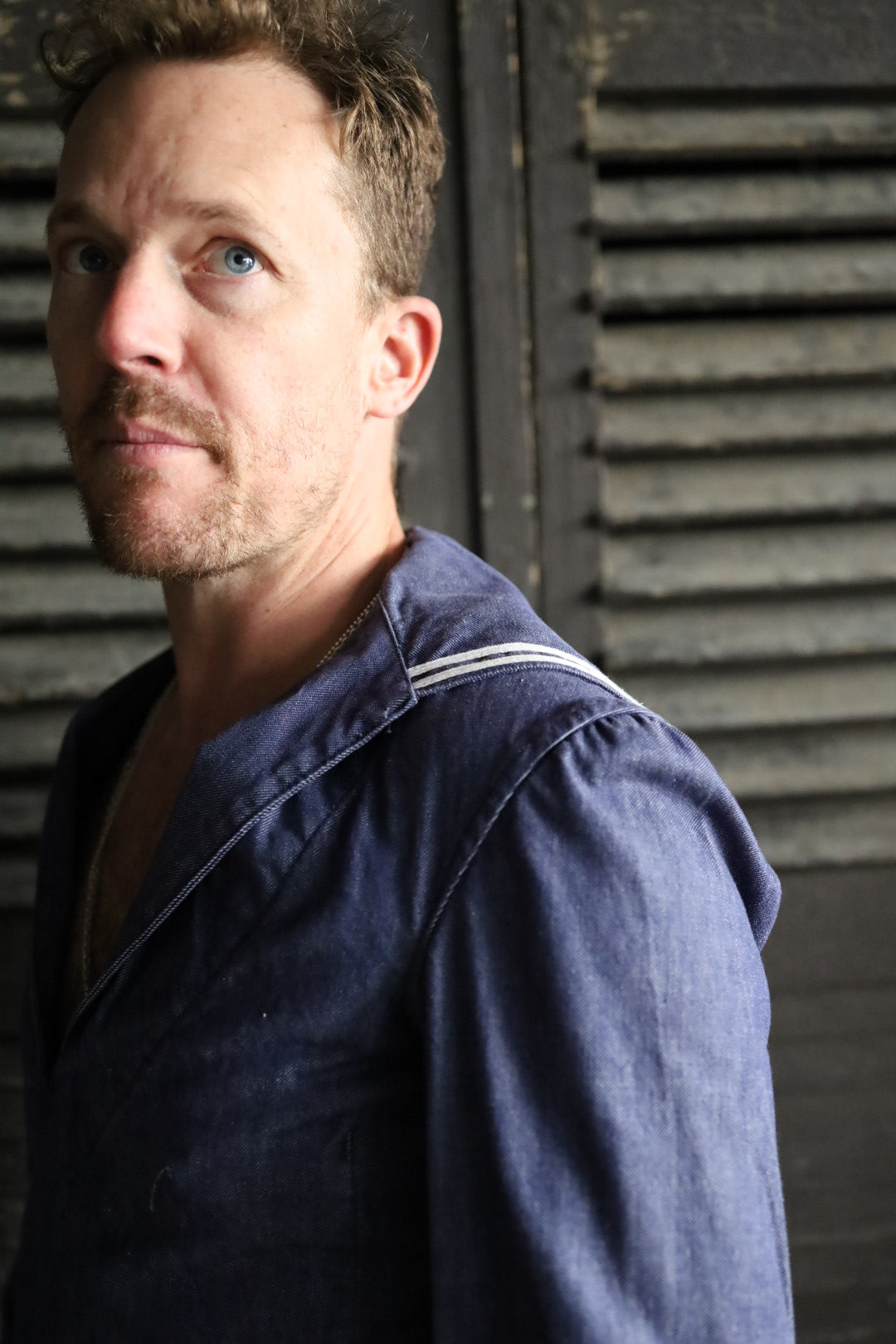 Marine Nationale Denim Sailors Smock