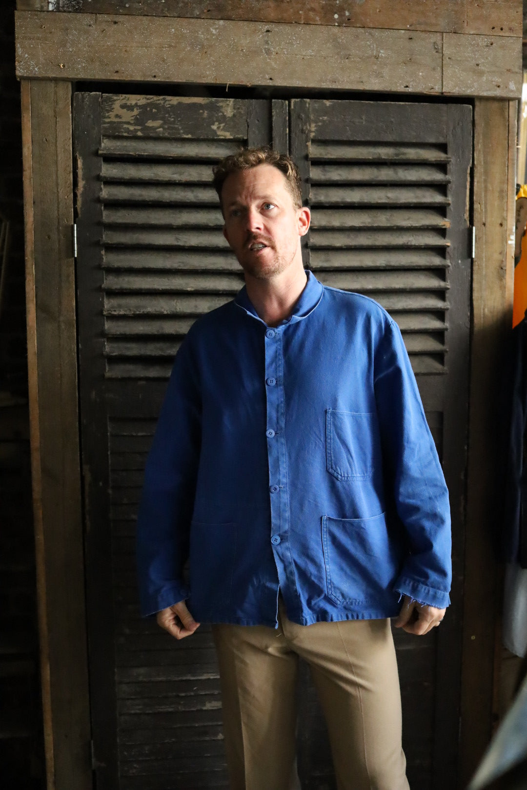 Electric Blue Chore Jacket