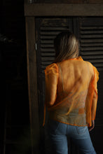 Load image into Gallery viewer, Organza Orange Blouse