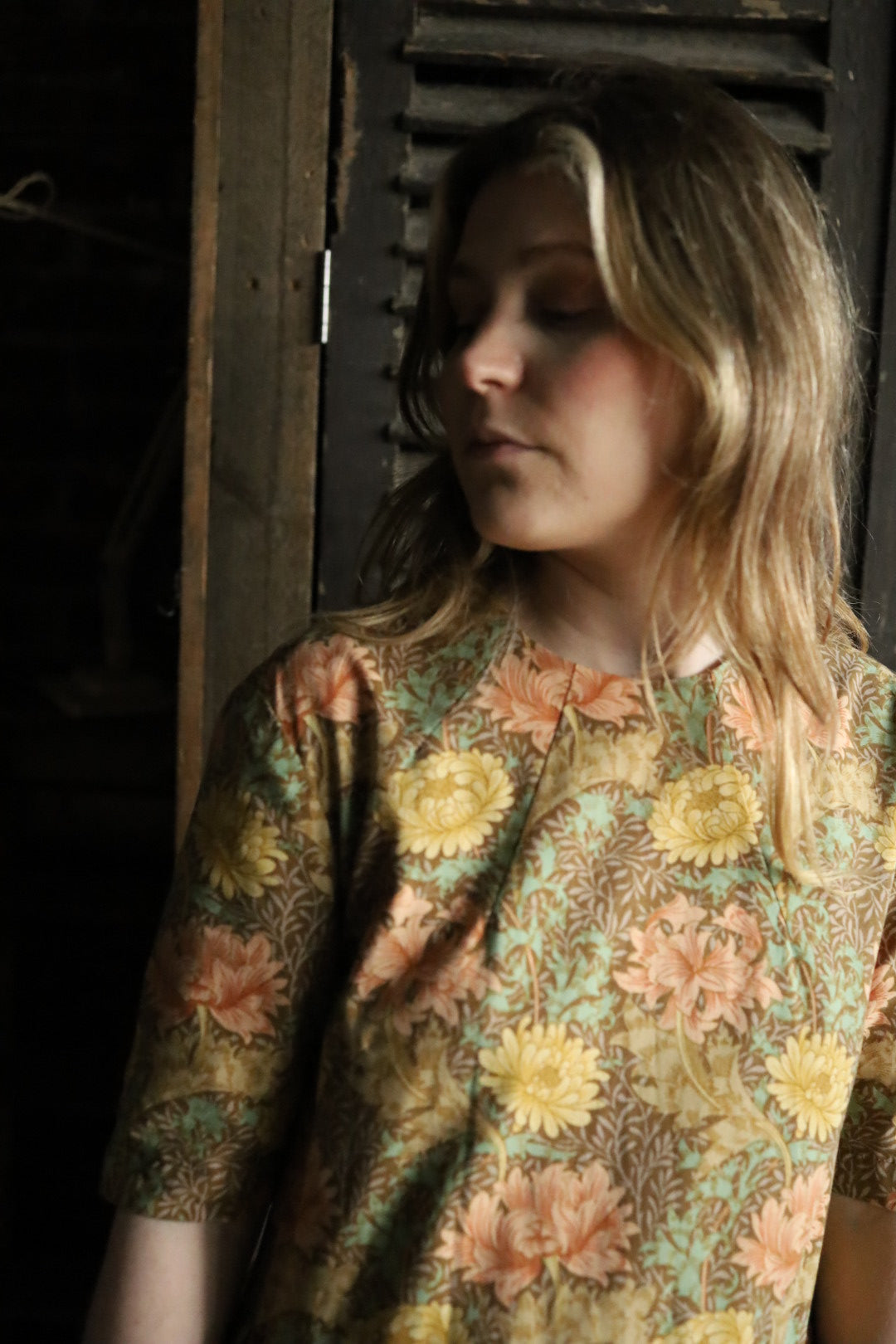 Handmade William Morris Smock Dress