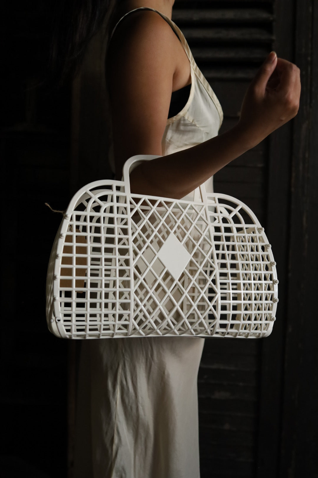 Retro Basket Jelly Bag - Large