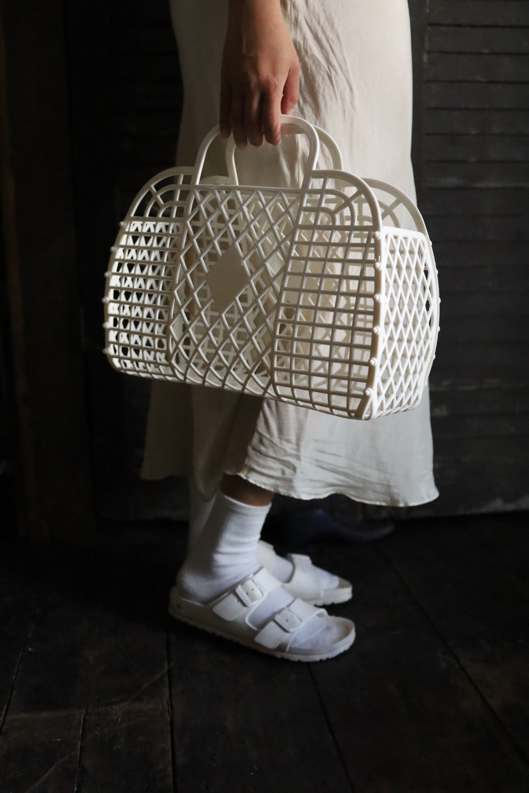Retro Basket Jelly Bag - Large