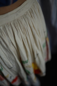 Embroidered Character Skirt