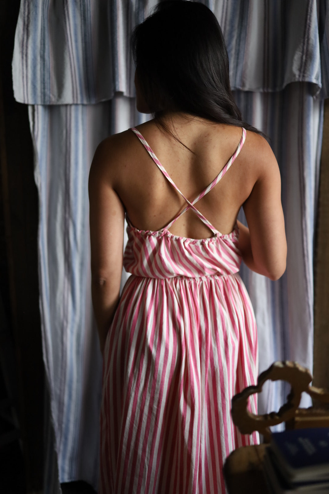 Sultana Adani Candy stripe Sun Dress