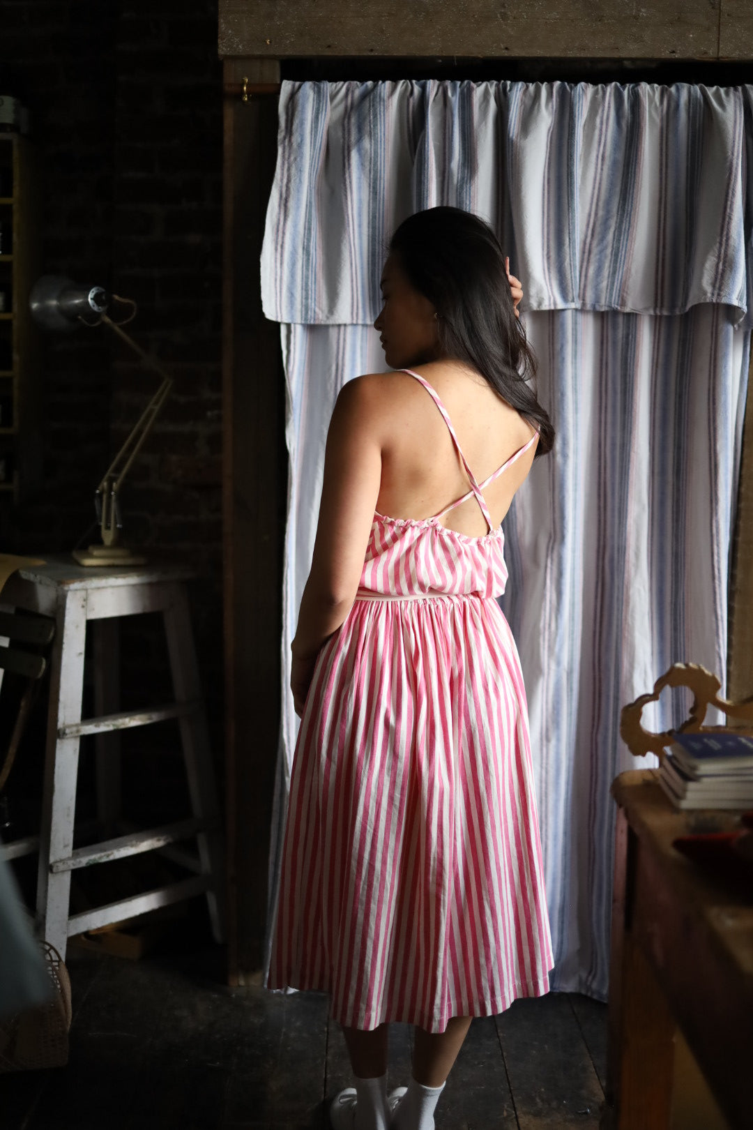 Sultana Adani Candy stripe Sun Dress