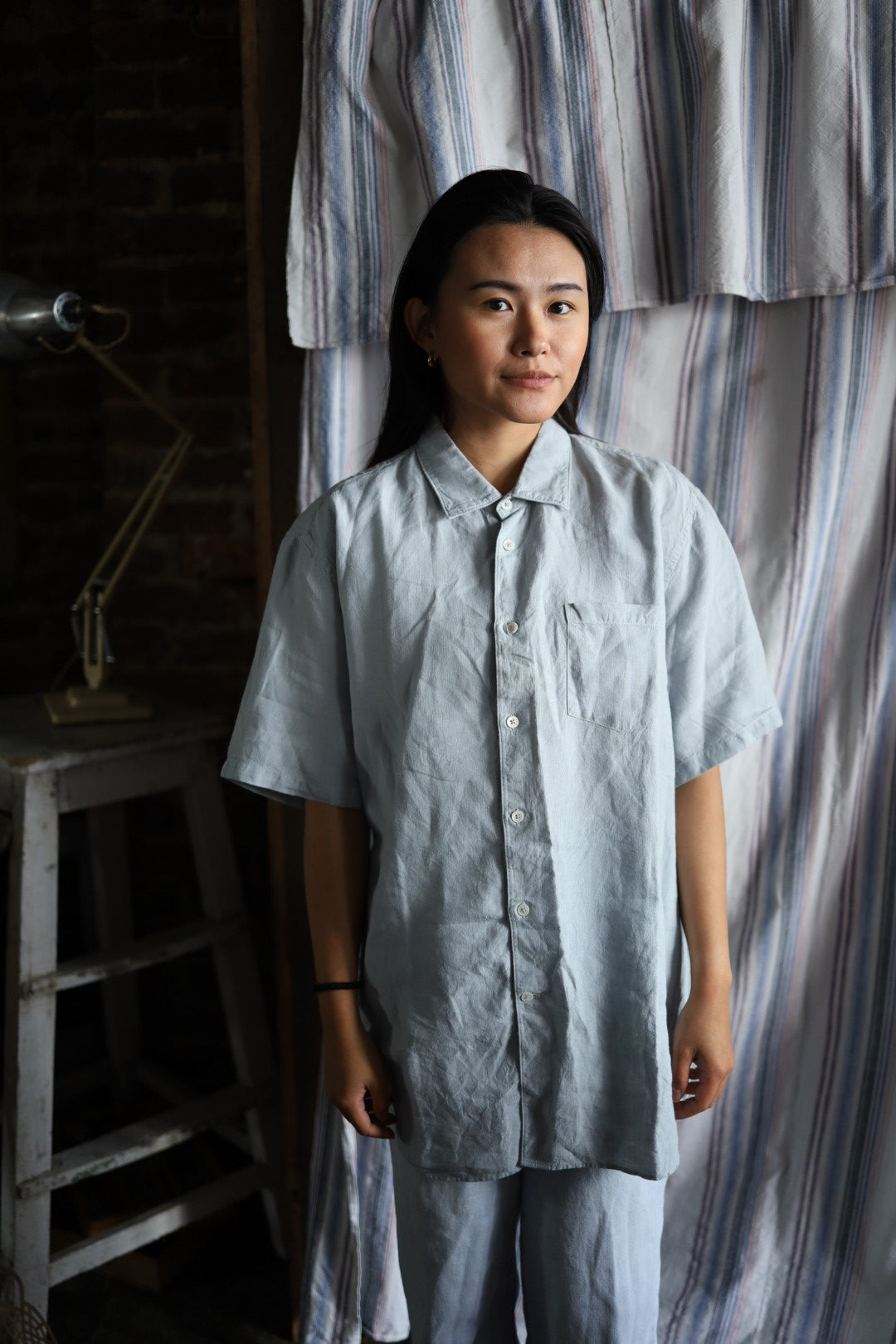 Jigsaw Short Sleeved Linen Shirt