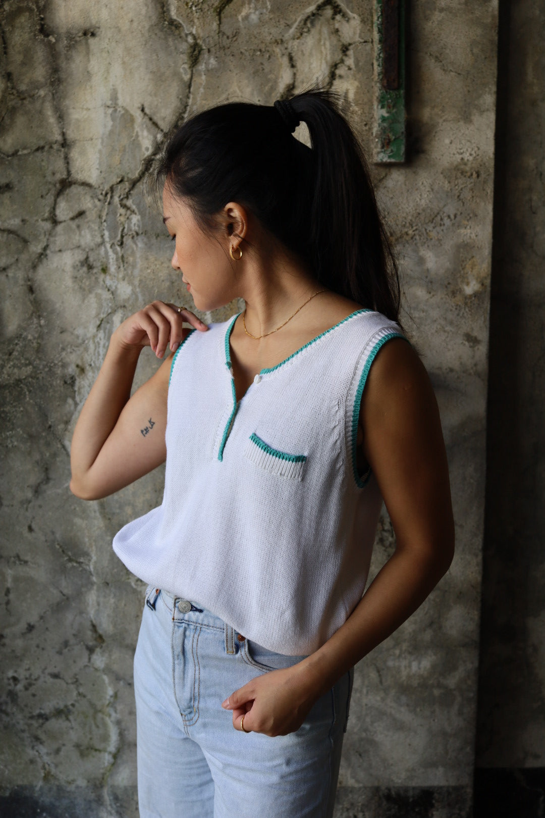 Summer Knit Tank Top