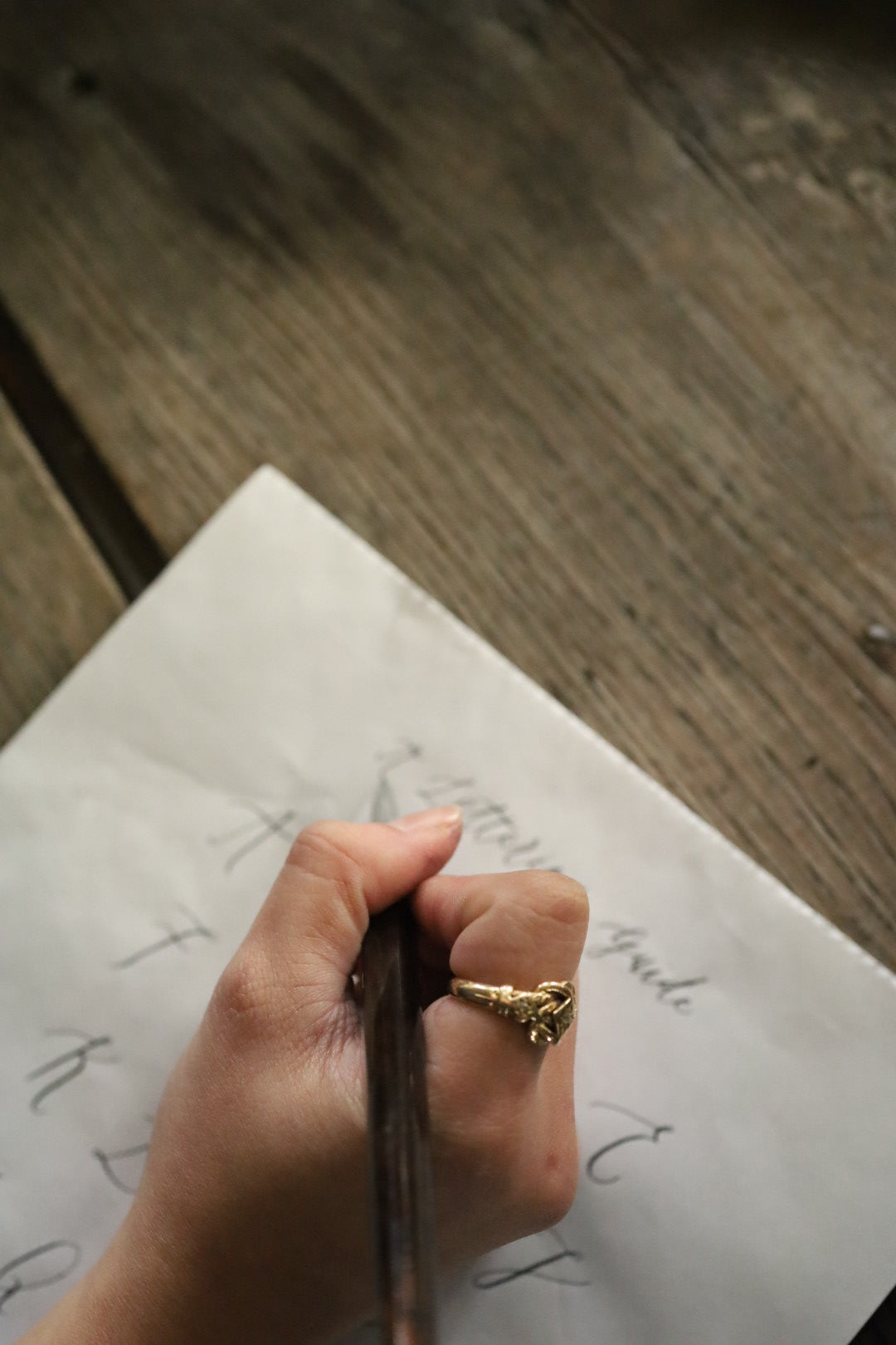 Nib & Ink Calligraphy with Hand Lettering Folk