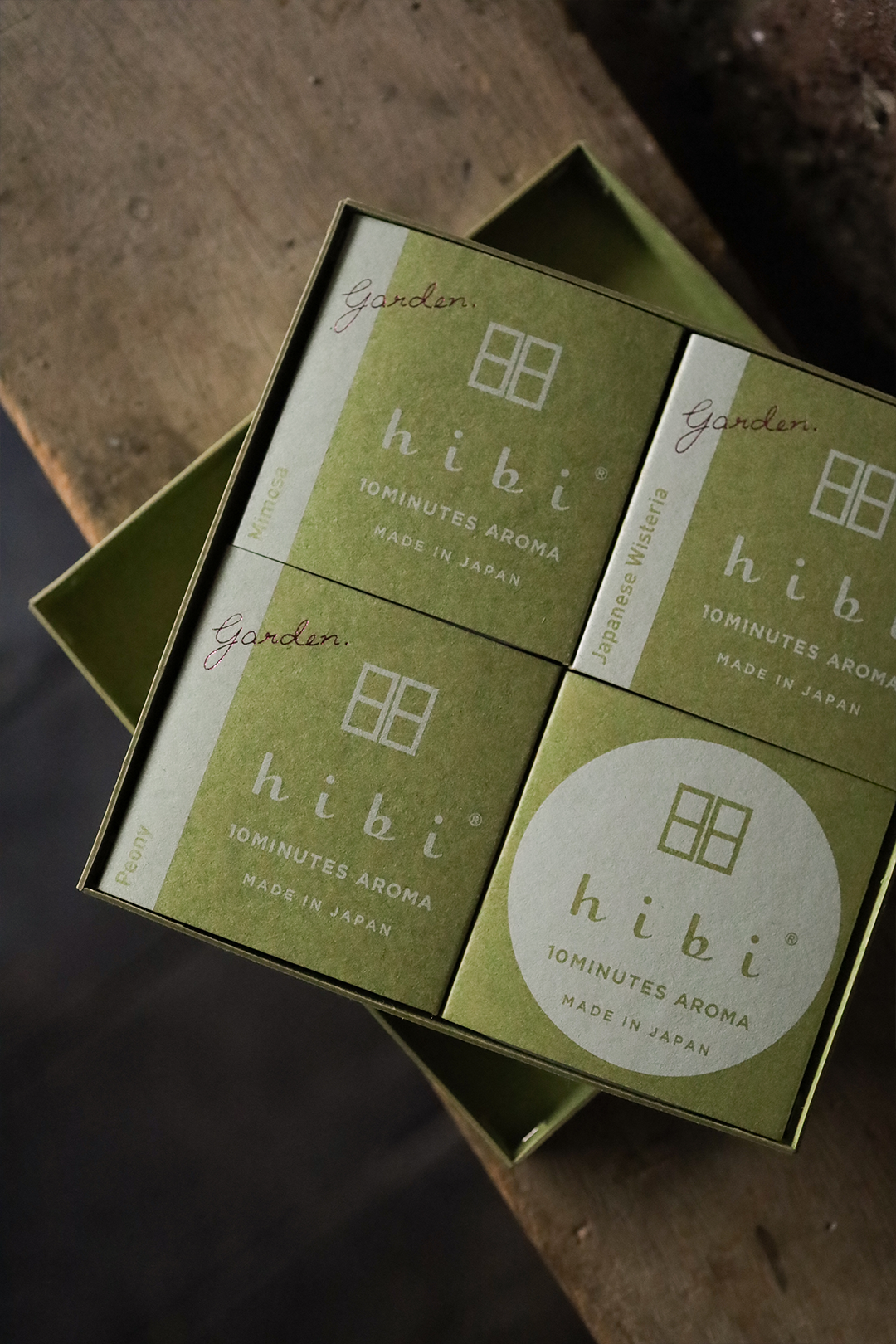 Hibi Japanese Fragrances Garden Series Gift Box