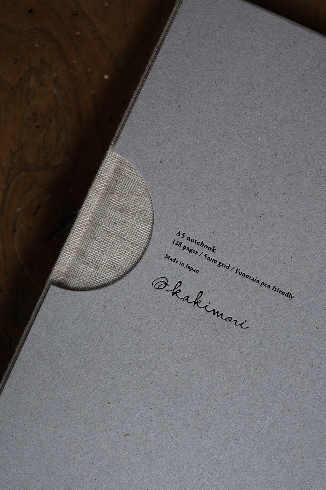 Kakimori A5 Notebook - Beige