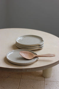 Eleanor Torbati Speckled Stoneware Ceramic Spoon Rest