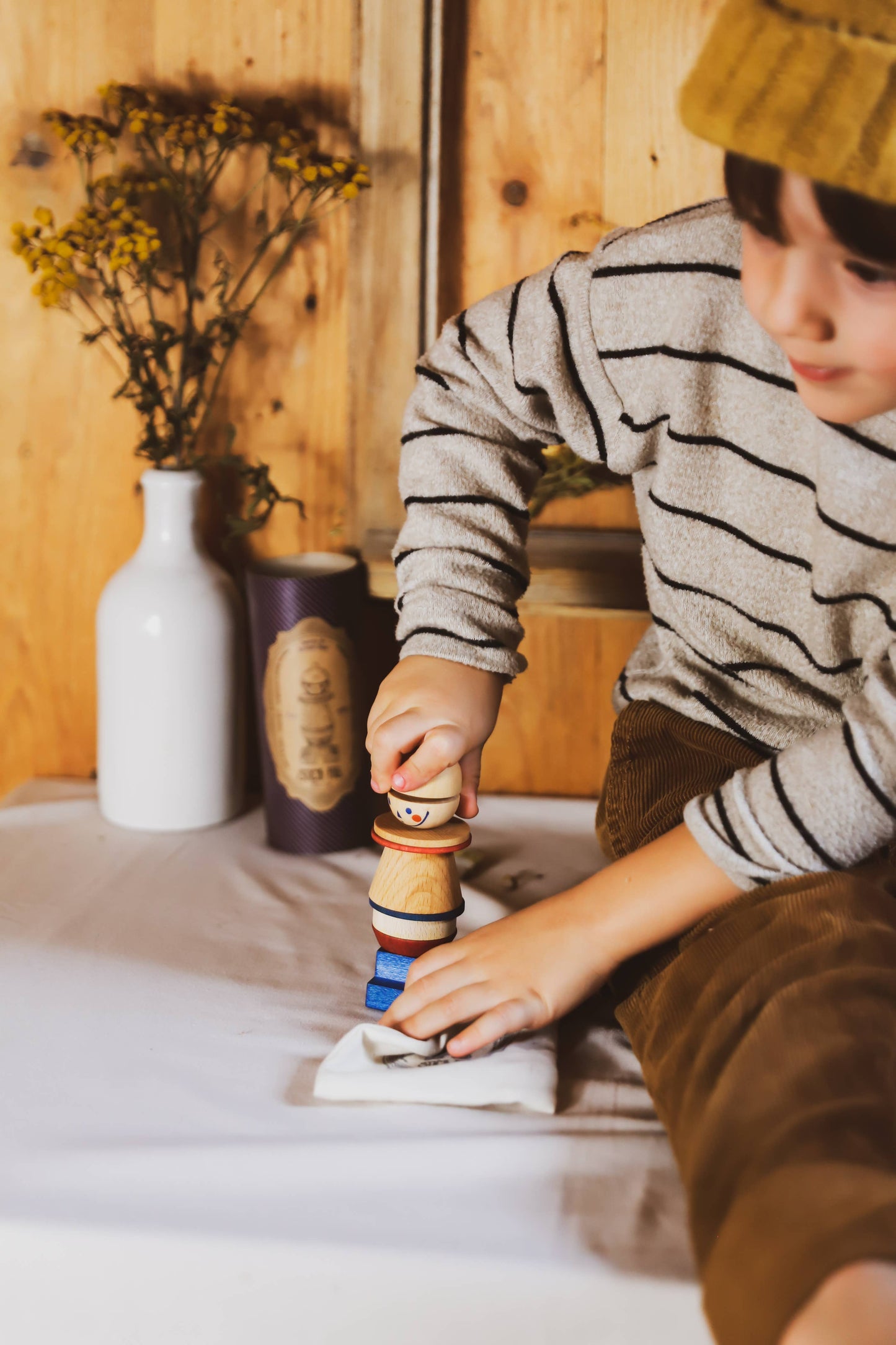 Wooden Story Stacking Toy Fig. No.04