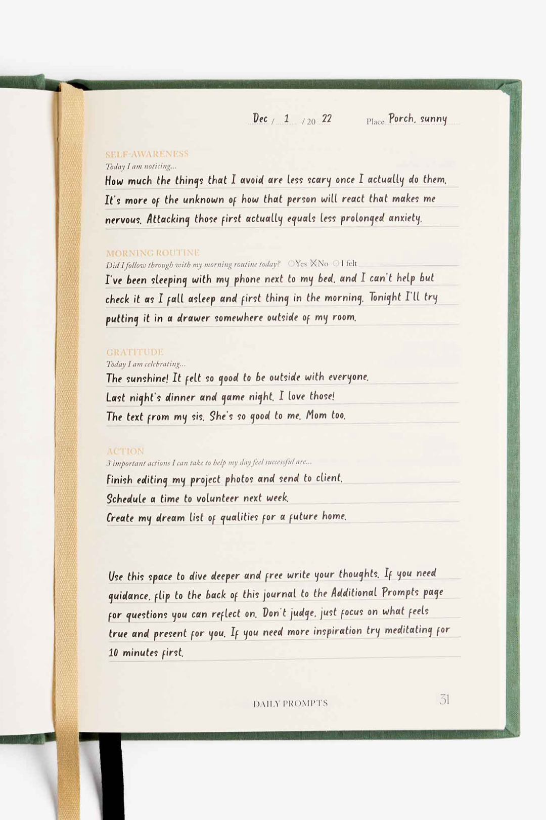 Notes to Mindfulness