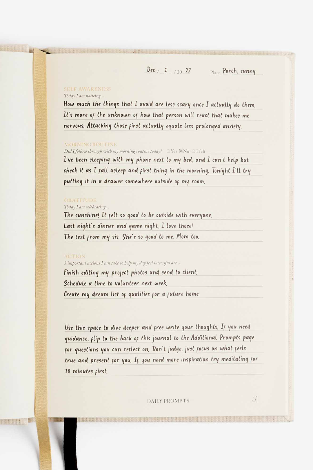 Notes to Mindfulness