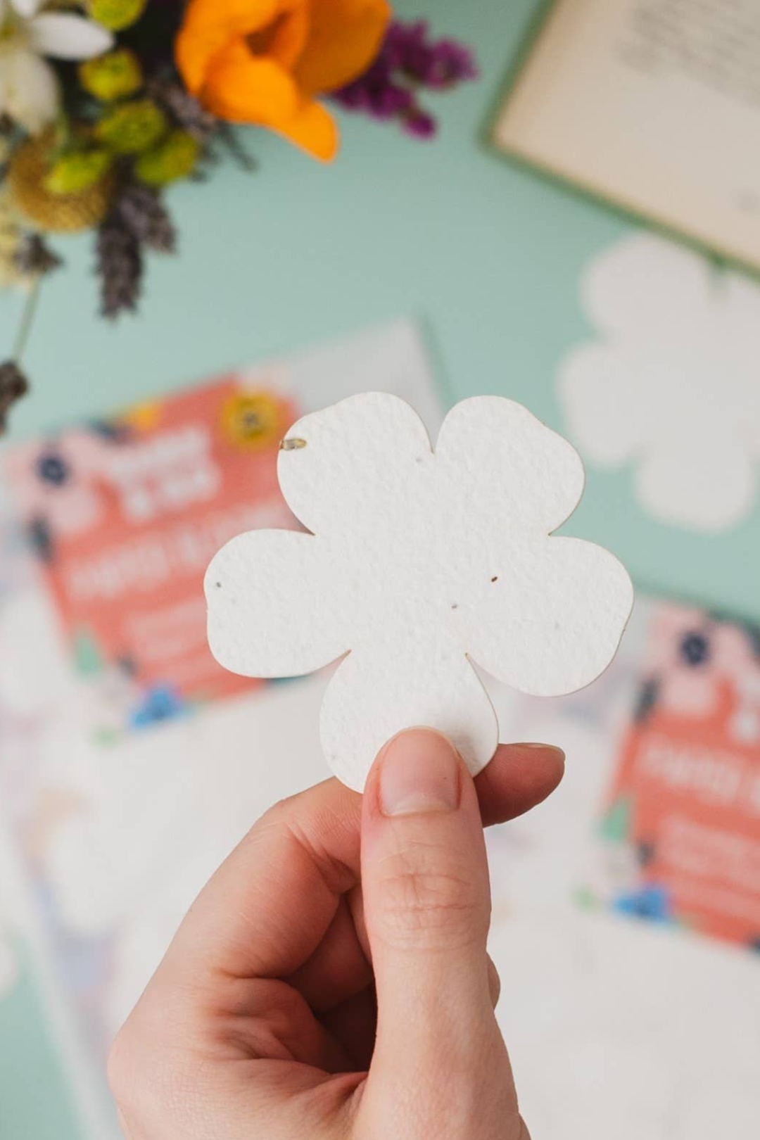 Paper Blooms! Plantable Paper Flowers