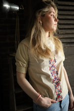 Load image into Gallery viewer, Cream Folk Blouse