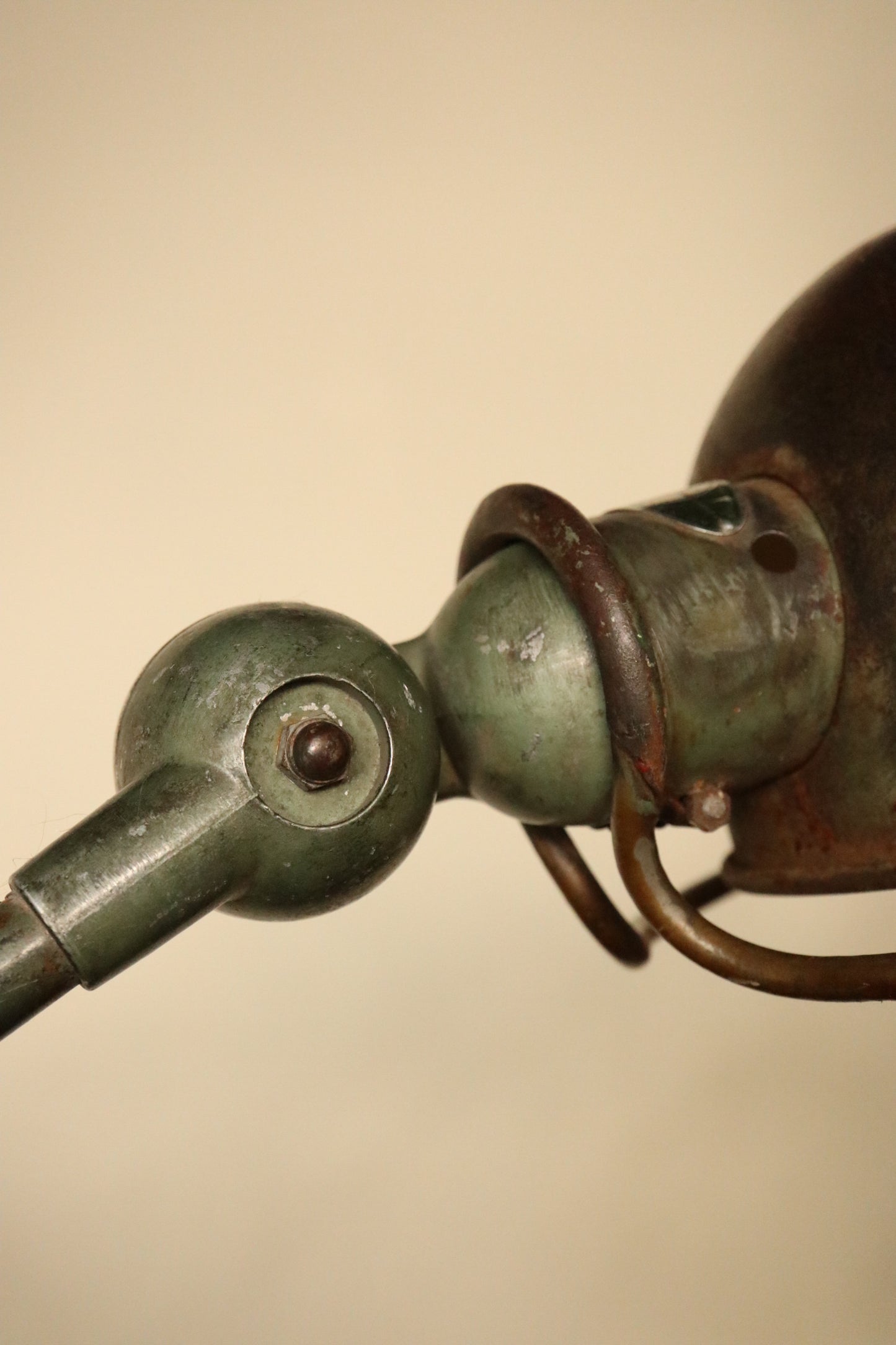 Jielde Factory Machinist's Lamp - Green