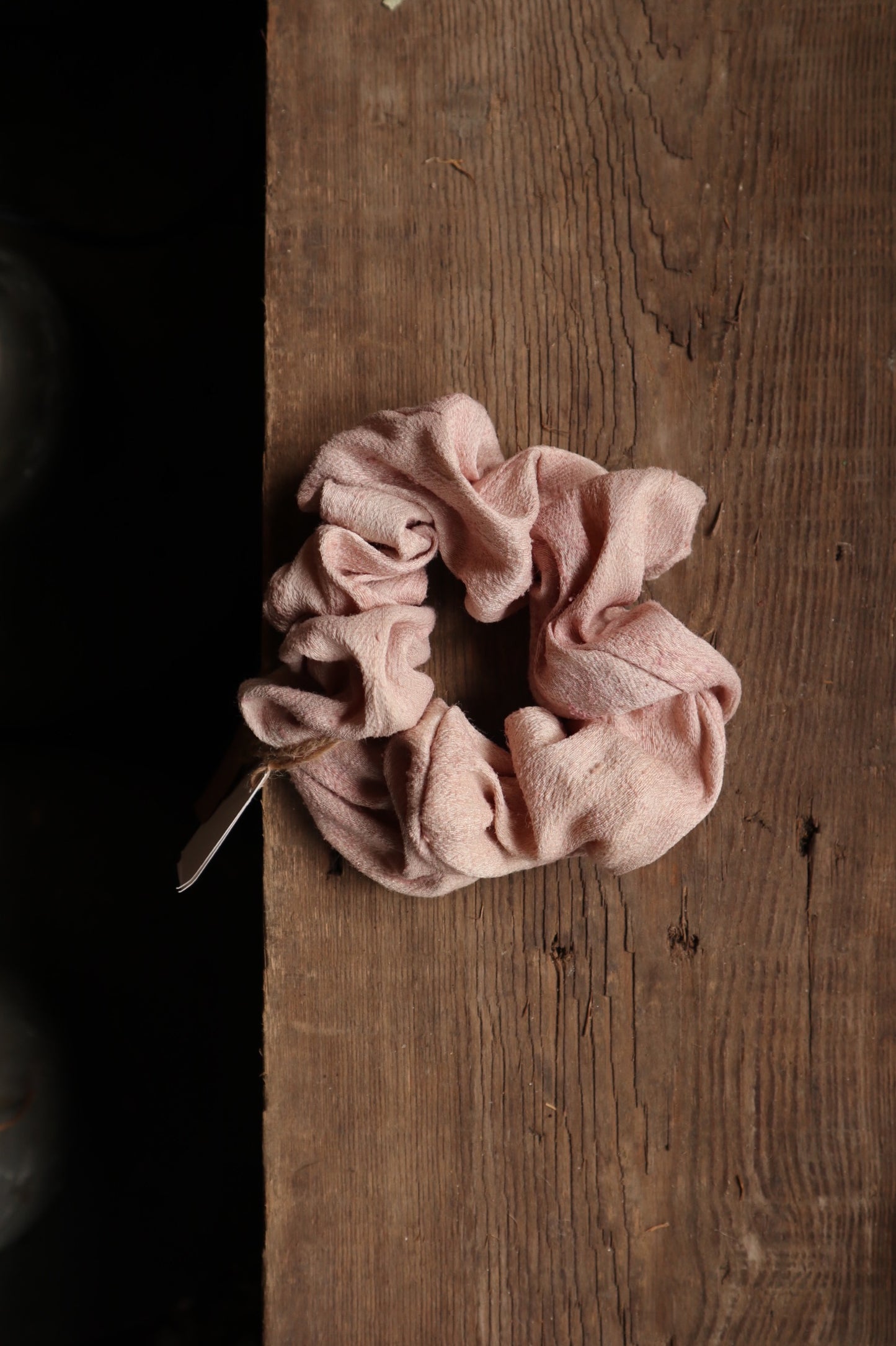 Silk Hair Scrunchie - Rose