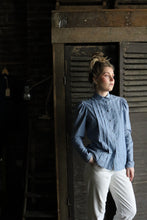 Load image into Gallery viewer, Laura Ashley Pleated Front Blouse