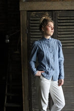 Load image into Gallery viewer, Laura Ashley Pleated Front Blouse