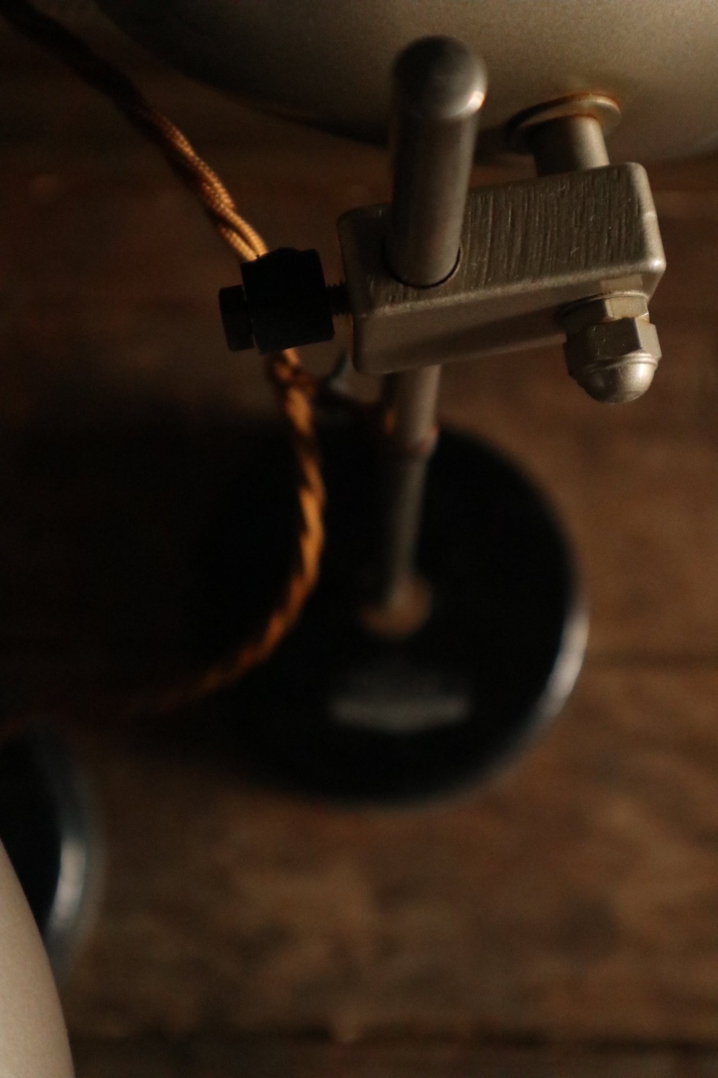 Pair of Prior England Industrial Lab Lamps