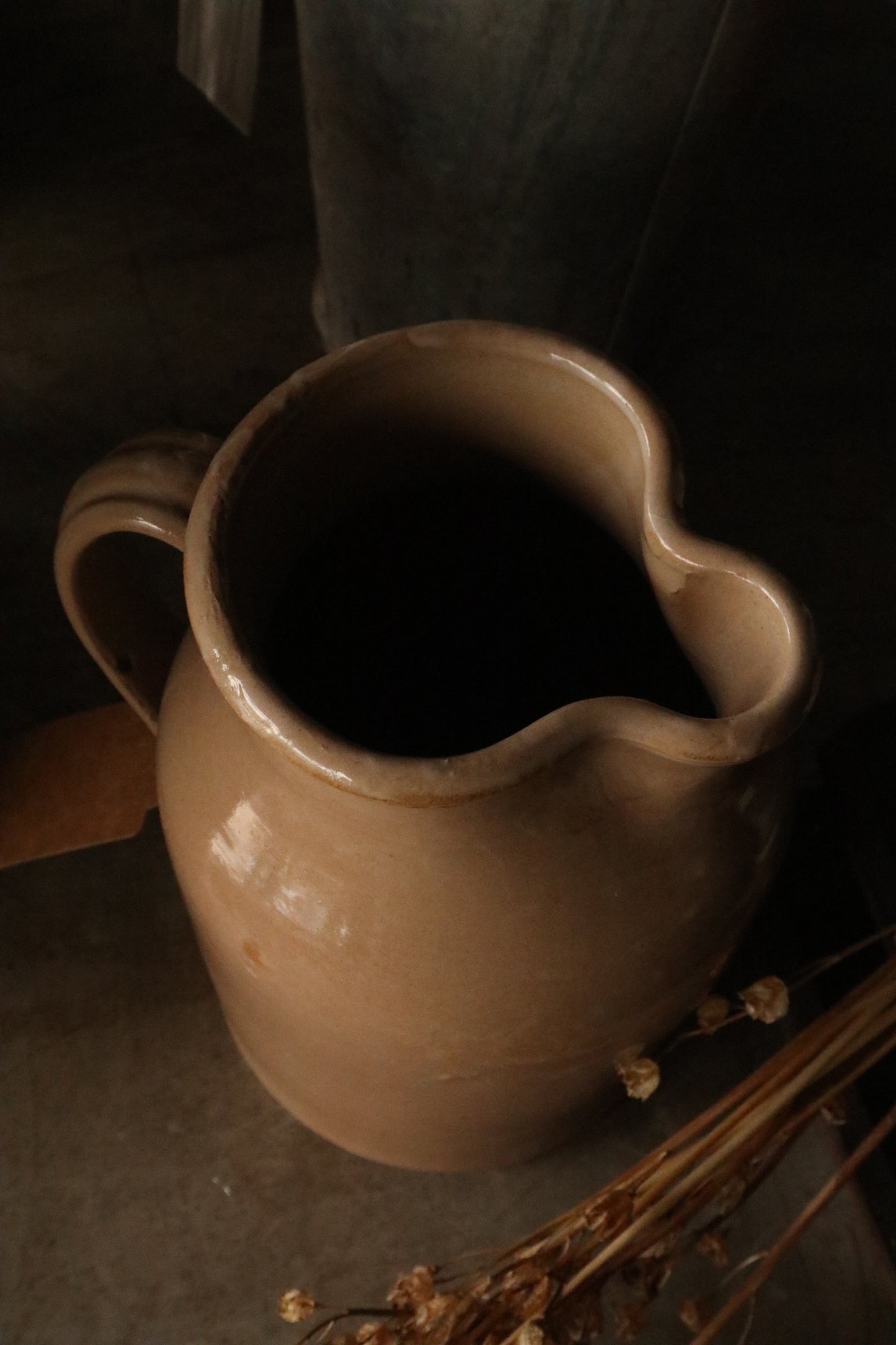 Stoneware Pitcher Jug