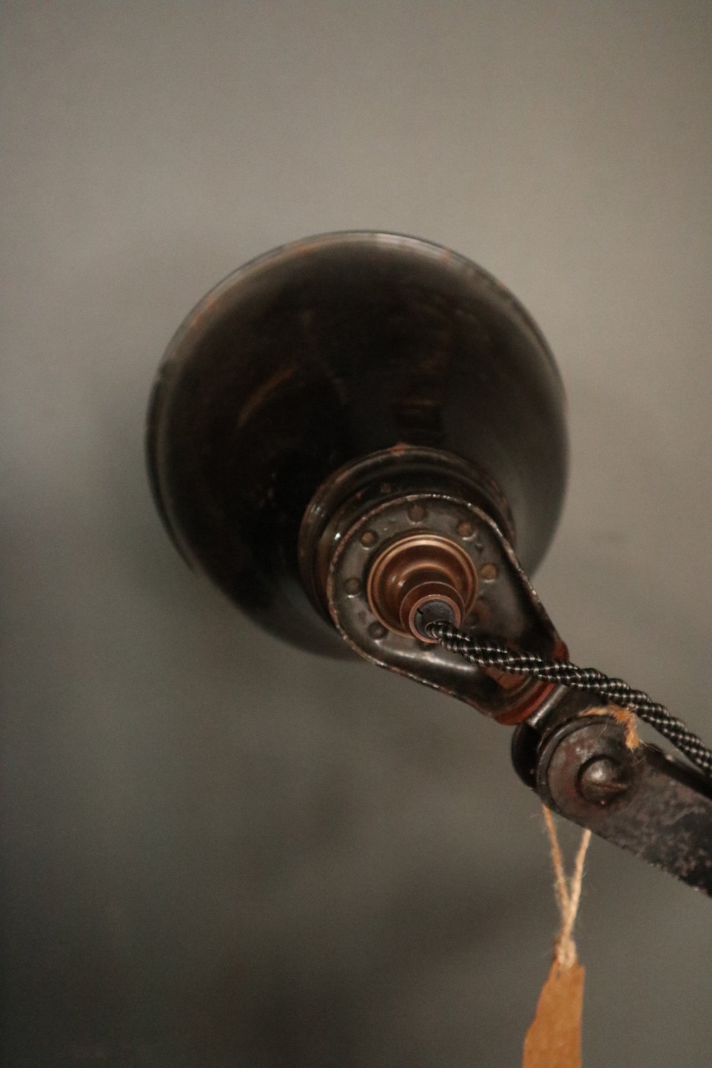 Anglepoise Lamp mounted on Pullin Optics Tripod