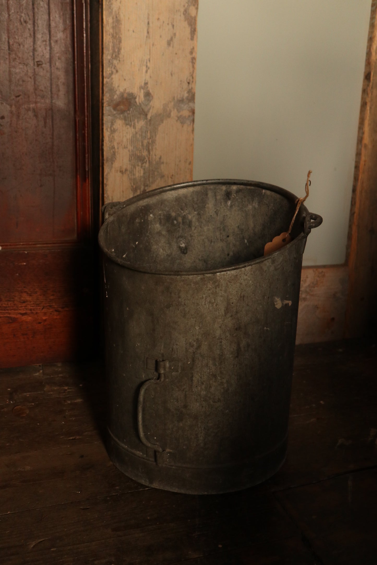 Galvanised Coal Scuttle