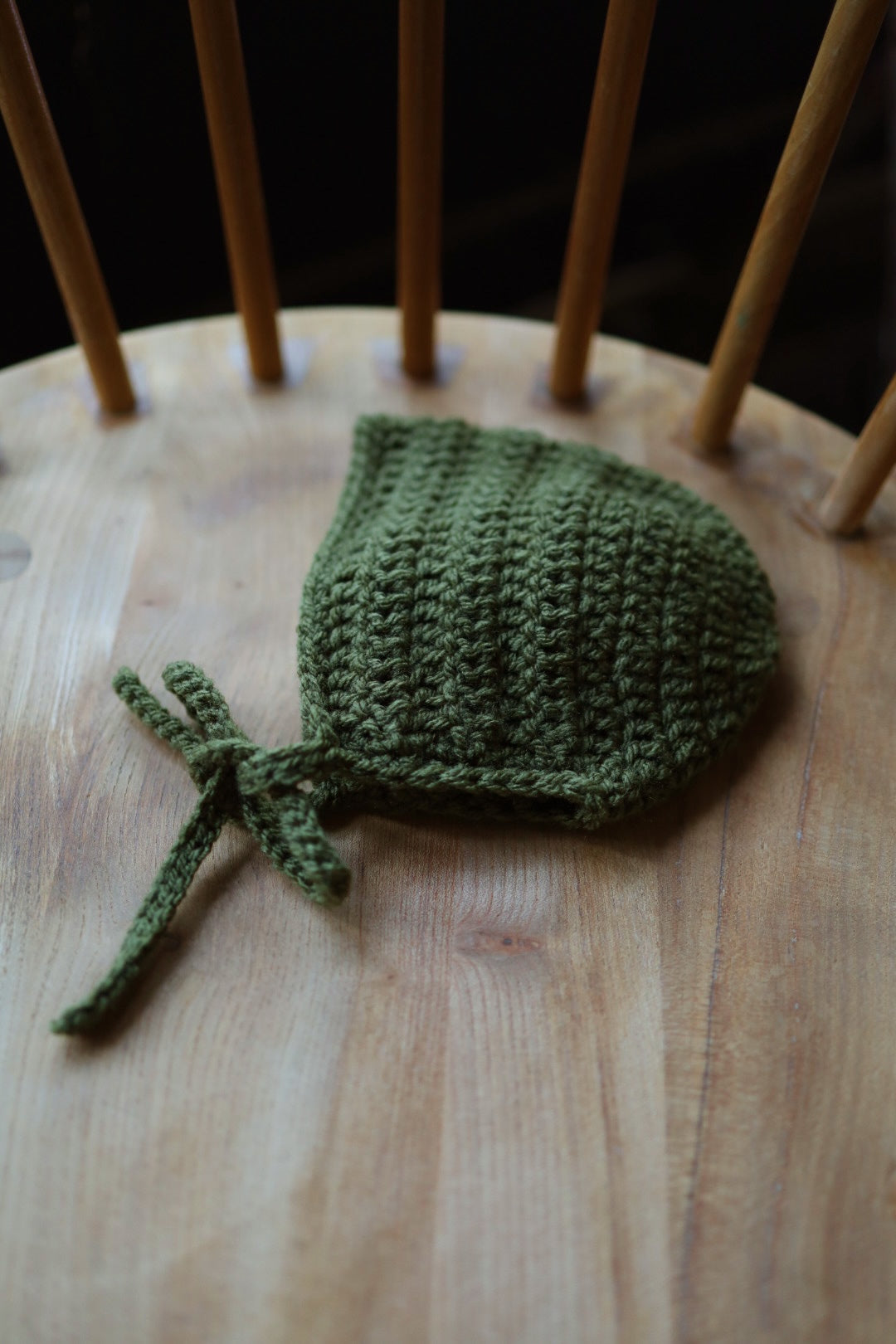 Little Pixie Things Plain Bonnet - Newborn