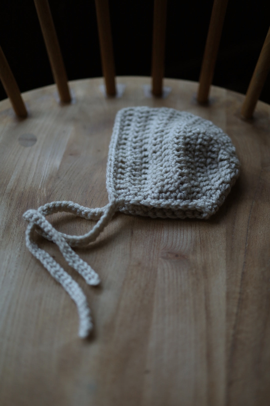 Little Pixie Things Plain Bonnet - Newborn