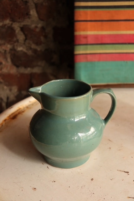 Pretty Blue/Green Stoneware Jug