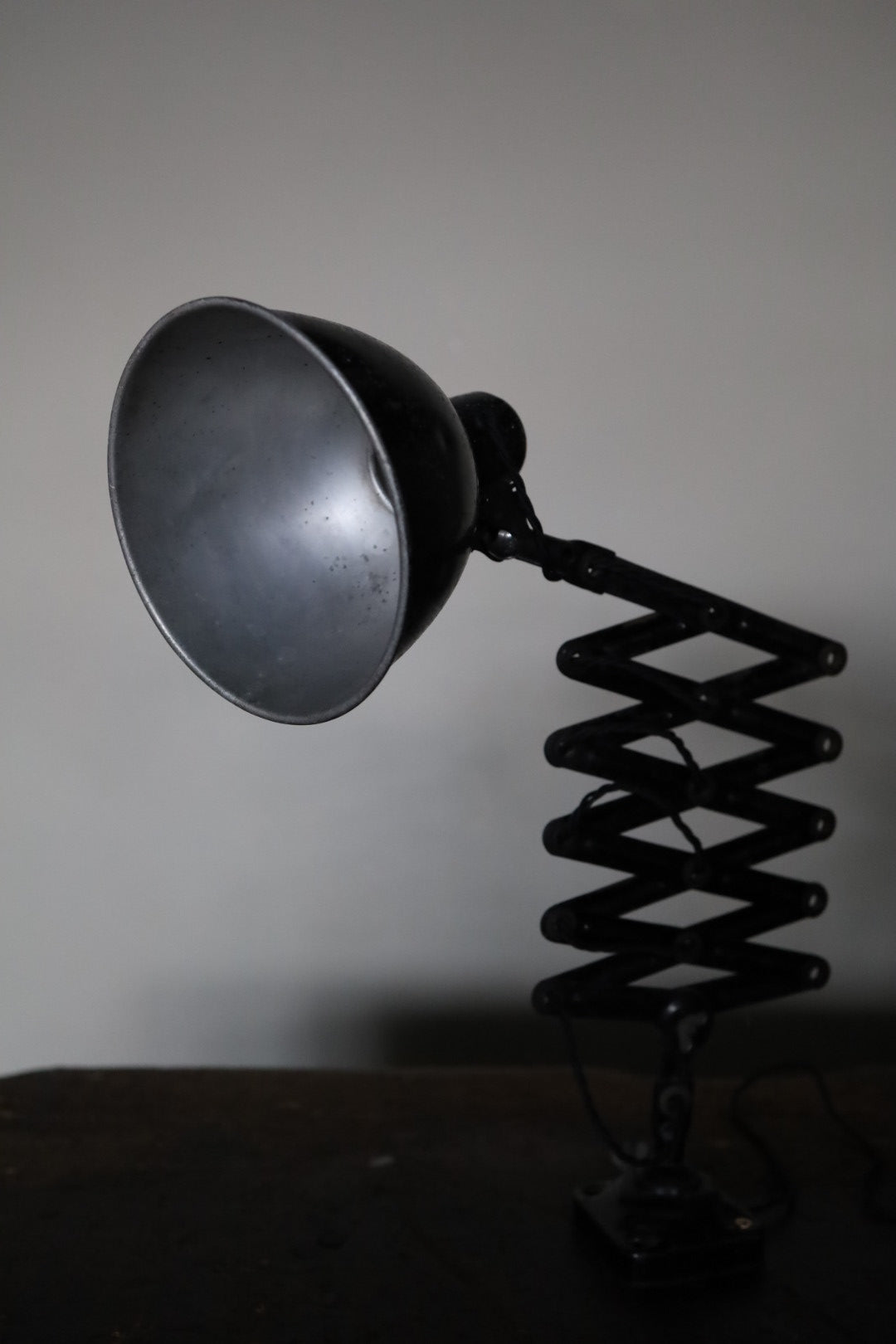 Black Scissor Arm Wall Light