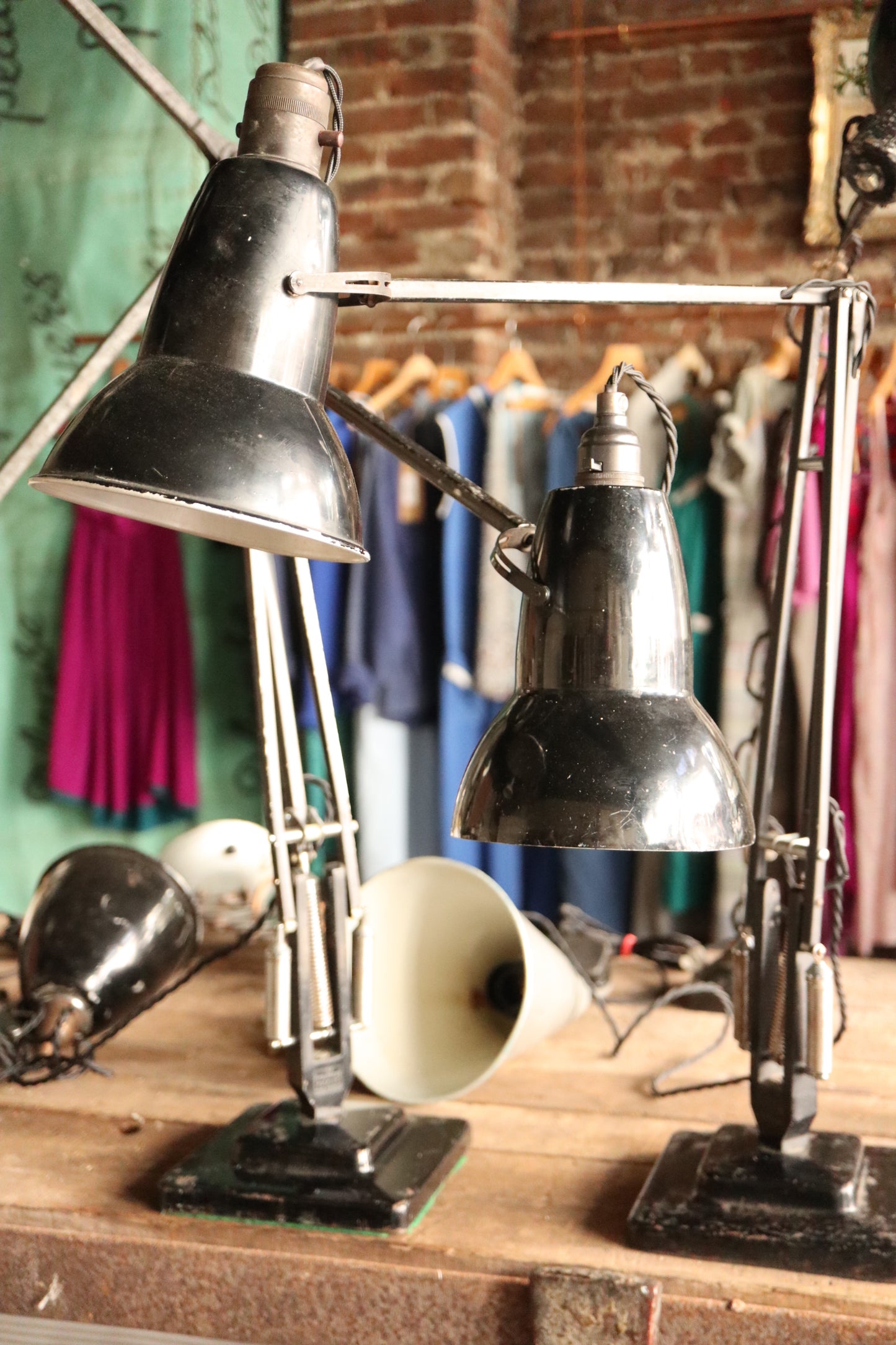 Square Base Anglepoise Lamp