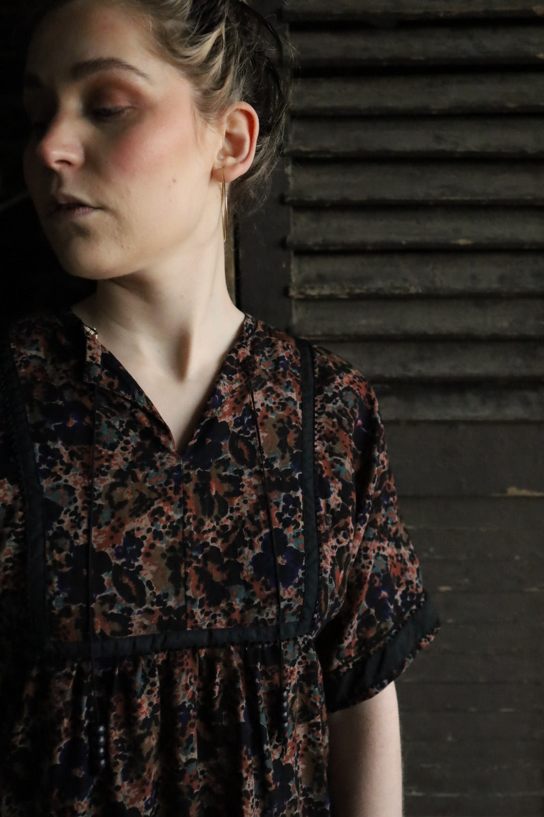Handmade Beaded Toggle Dress