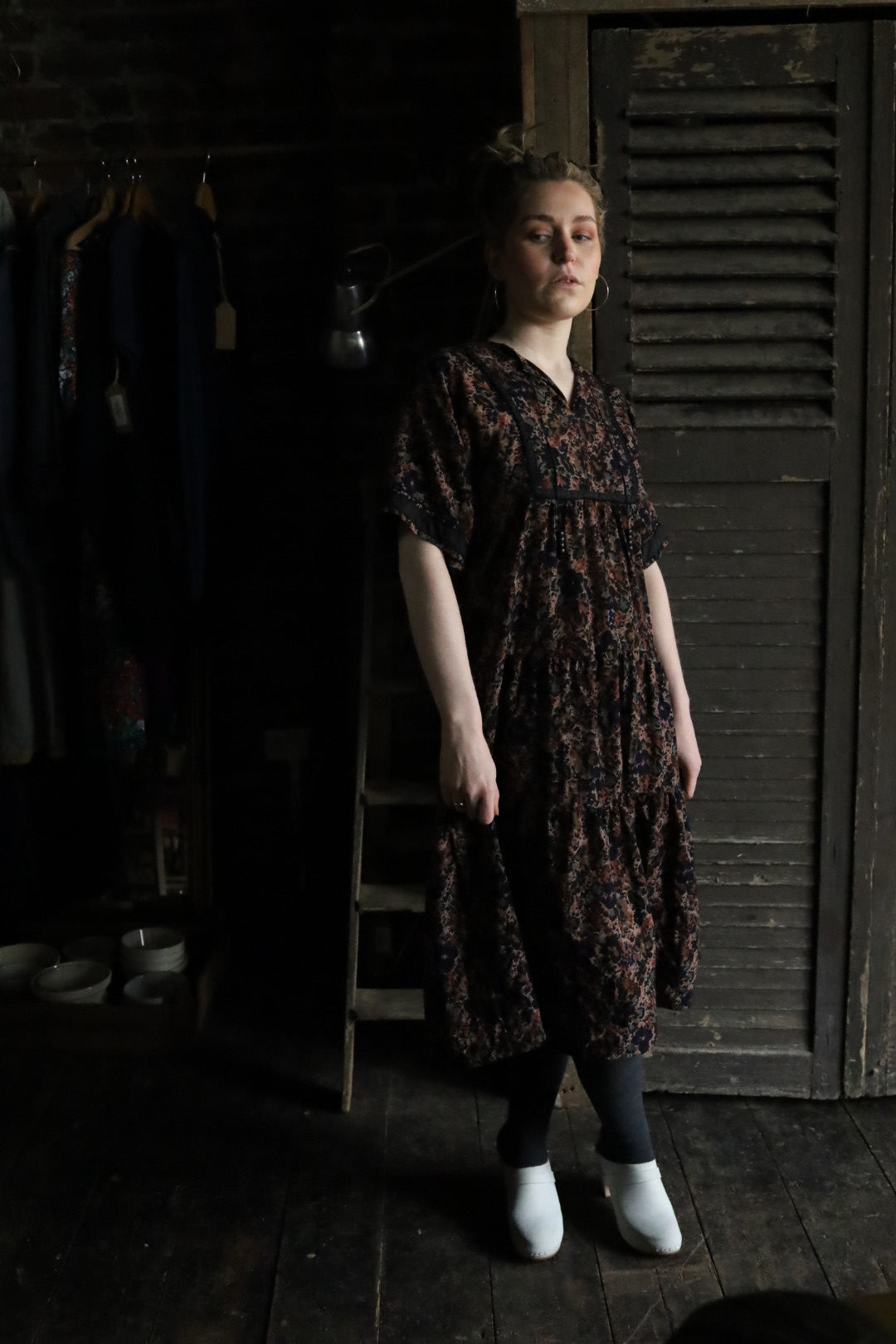Handmade Beaded Toggle Dress