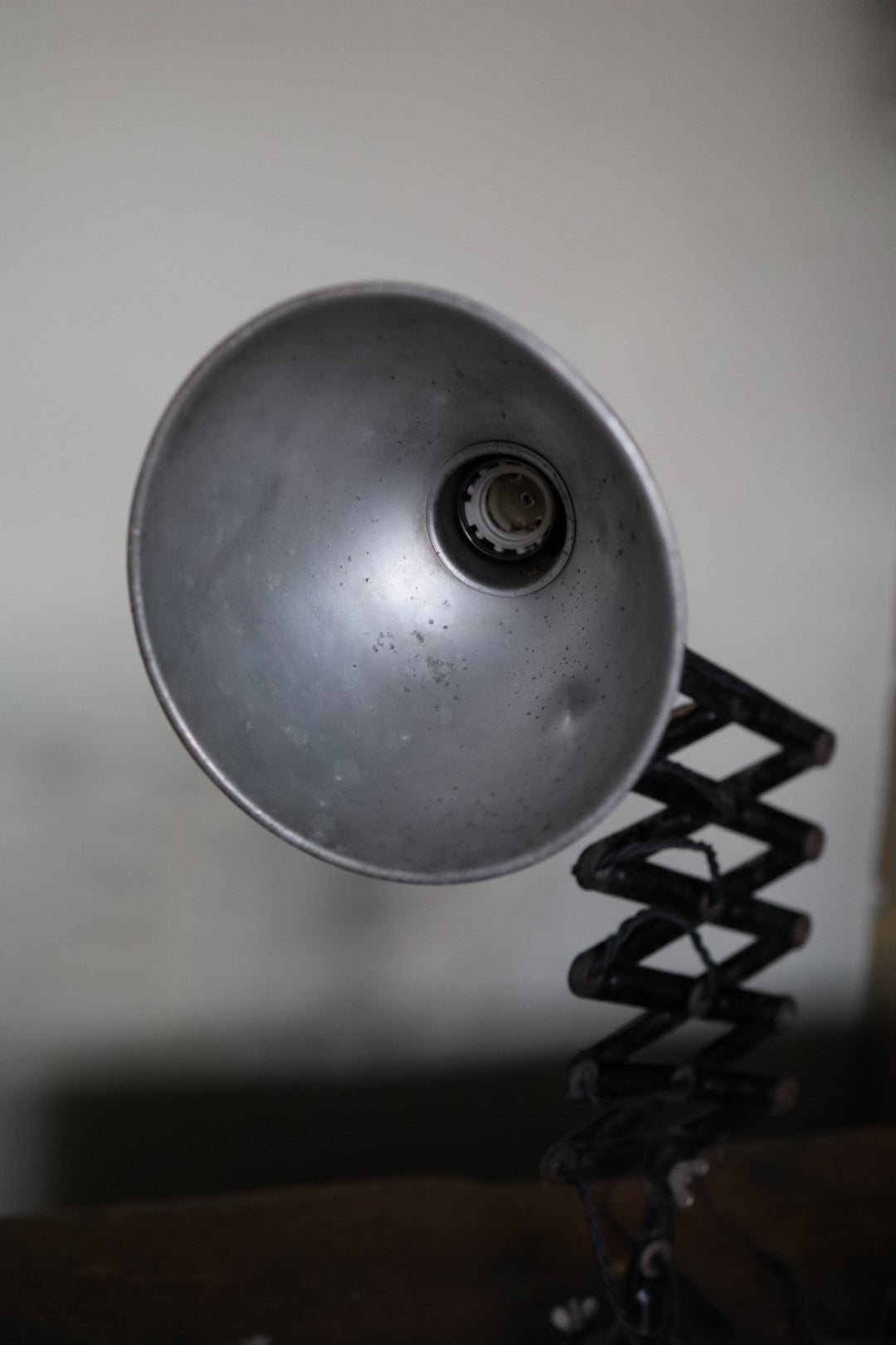 Black Scissor Arm Wall Light