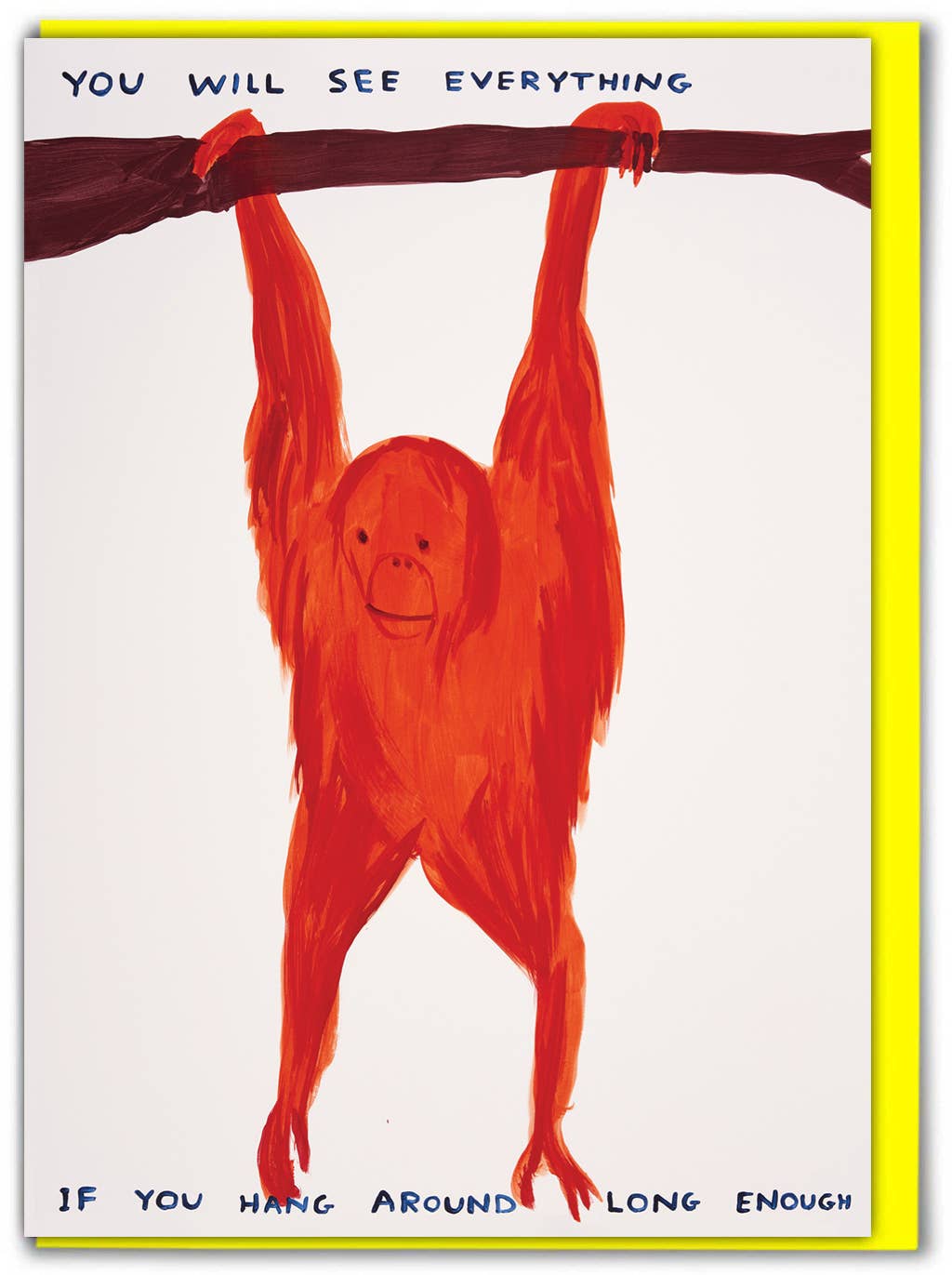 David Shrigley - You See Everything Greetings Card